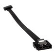 Akasa Proslim SATA 3 Kabel 15cm gerade - schwarz image number null