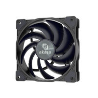 Akasa Alucia SM12 PWM L&uuml;fter, 120mm - schwarz