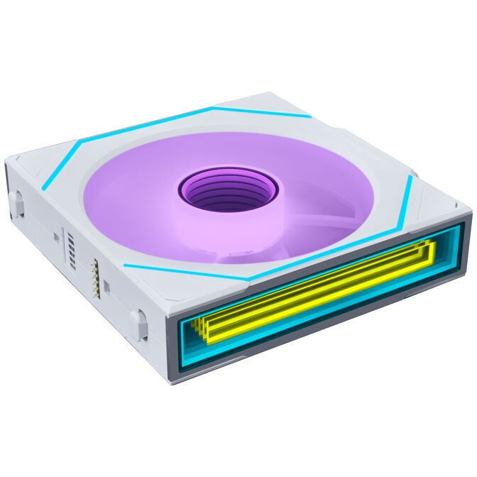 Lian Li UNI FAN SL-INF Wireless L&uuml;fter, ARGB, PWM -  3er-Pack, mit Controller, 120mm, wei&szlig; image number 5
