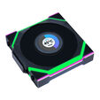 Lian Li UNI FAN SL Wireless LCD L&uuml;fter, ARGB, PWM, 3er-Pack inkl. Controller - Reverse Blade, 120 mm, schwarz image number null