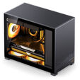 Jonsbo D32 STD Black PC Case, Mini Case, mATX, Tempered Glass - black image number null