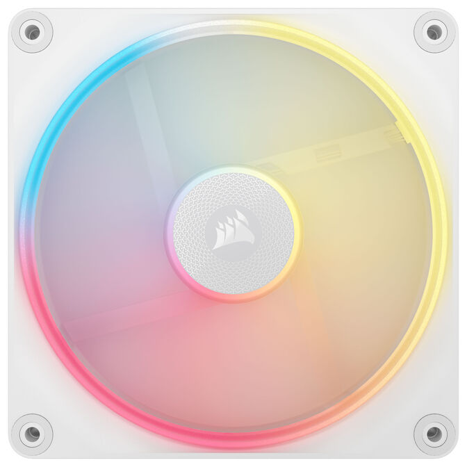 Corsair iCUE Link LX140-R RGB L&uuml;fter, PWM - 2er-Pack, 140mm, wei&szlig; image number 8