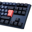 Ducky One 3 Cosmic Blue TKL Gaming Keyboard, RGB LED - MX-Ergo-Clear image number null