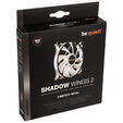 be quiet! Shadow Wings 2 White L&uuml;fter - 140mm, wei&szlig; image number null