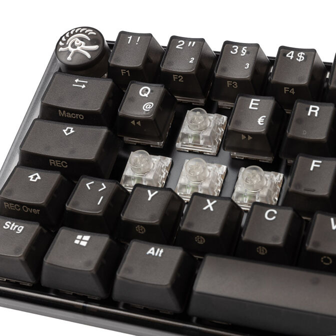 Ducky One 3 Aura Black SF Gaming Keyboard, RGB LED - Kailh Jellyfish Y image number 4
