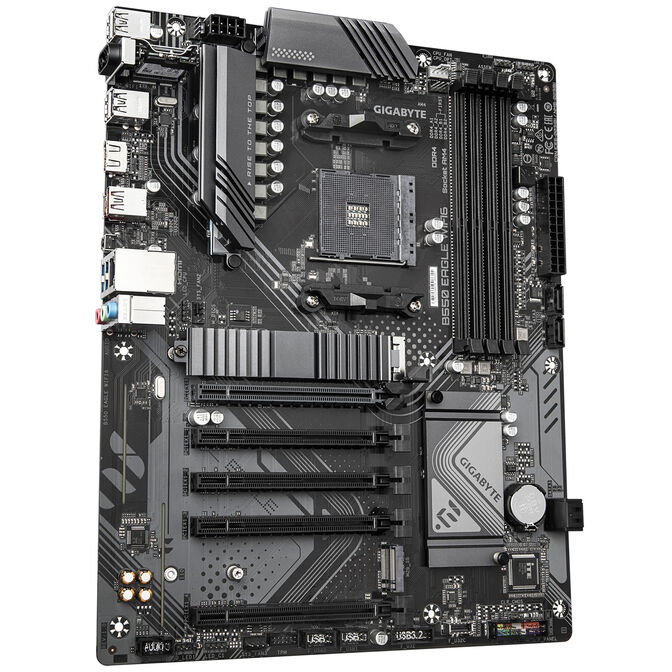 GIGABYTE B550 Eagle WiFi6 Motherboard, Socket AM4, AMD B550, ATX, DDR4 image number 1