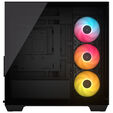 Corsair 2800X RS-R ARGB PC-Geh&auml;use, Mini-Geh&auml;use, mATX, Tempered Glass - inklusive 3x 120-mm-L&uuml;fter, schwarz image number null