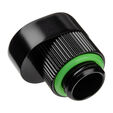 Bitspower Extension Offset - black, pack of 2 image number null