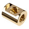EK Water Blocks EK-Quantum Torque T-Splitter 3x G1/4 inch female thread - gold