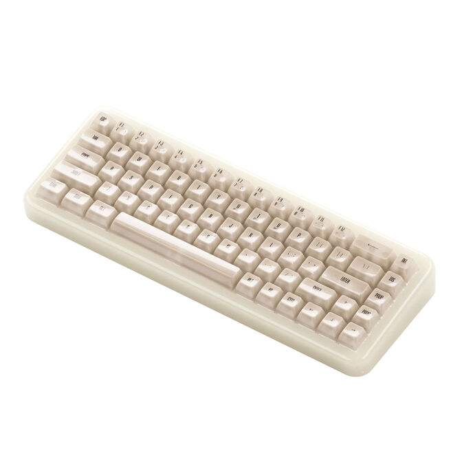Akko YU01 Antique Jade Gaming-Tastatur, RGB - 65%, V3 Piano Pro Switches (ISO) image number 1