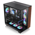 Thermaltake View 380 XL WS ARGB PC Case, Mid Tower, ATX, ARGB, Tempered Glass - Black image number null