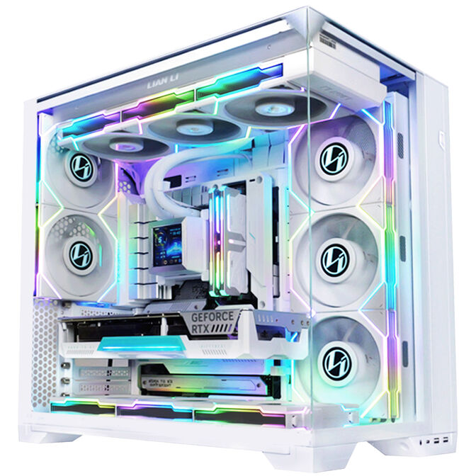 High-End Gaming-PC-Konfigurator, Lian Li O11 Vision Compact, AMD AM5, AMD Ryzen Prozessor, RTX 5080 / 5090 GPU, AiO Wasserk&uuml;hlung &ndash; ATX, schwarz image number 1