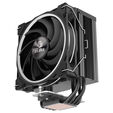 Akasa SOHO H4 Plus CPU-K&uuml;hler & AR12 Reverse-L&uuml;fter, RGB - schwarz image number null