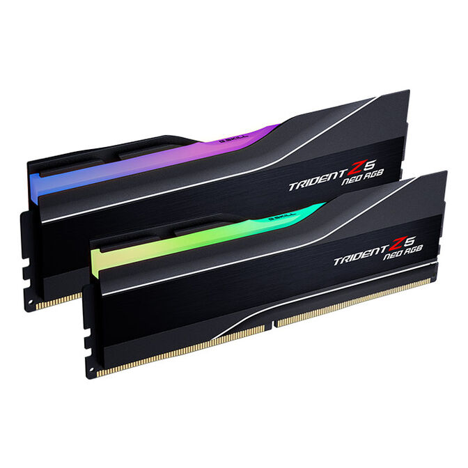 G.Skill Trident Z5 Neo RGB DDR5-6000 RAM, CL36, EXPO - 32 GB Dual-Kit, black image number 0