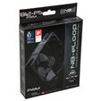 Noiseblocker NB-eLoop Fan B12-PS Black Edition - 120mm PWM, 3 pieces image number null