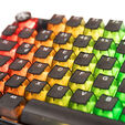 Ducky One 3 Aura Black Gaming Keyboard, RGB LED - Kailh Jellyfish Y image number null