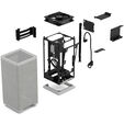 Fractal Design Mood Mini-ITX PC Case - Light Grey image number null