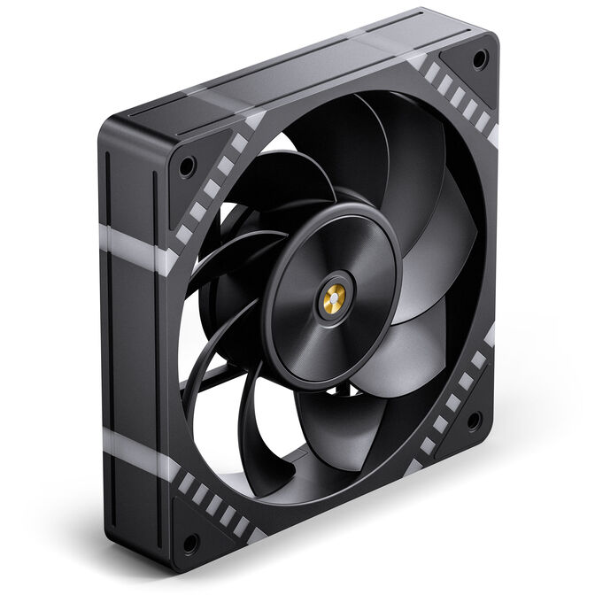 Jonsbo HF2-120 Fan, Reverse Blade, PWM, ARGB - 120mm, black image number 2