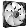 Corsair iCUE LINK RX140 RGB Series, PWM L&uuml;fter 2er Pack - 140mm, schwarz image number null