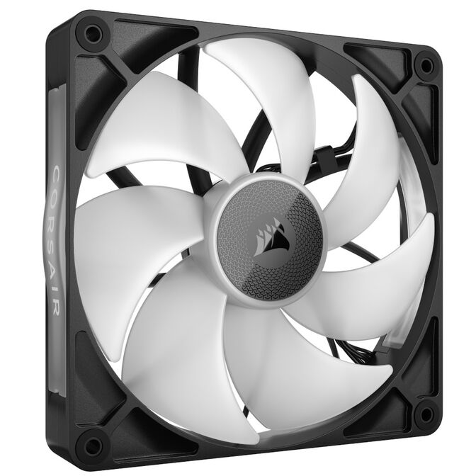 Corsair iCUE LINK RX140 RGB Series, PWM L&uuml;fter 2er Pack - 140mm, schwarz image number 6