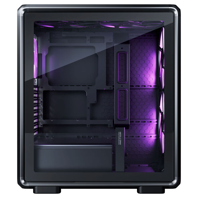 Cooler Master MasterFrame 500 Mesh ARGB PC-Geh&auml;use, Midi-Tower, E-ATX, Tempered Glass - schwarz image number 2