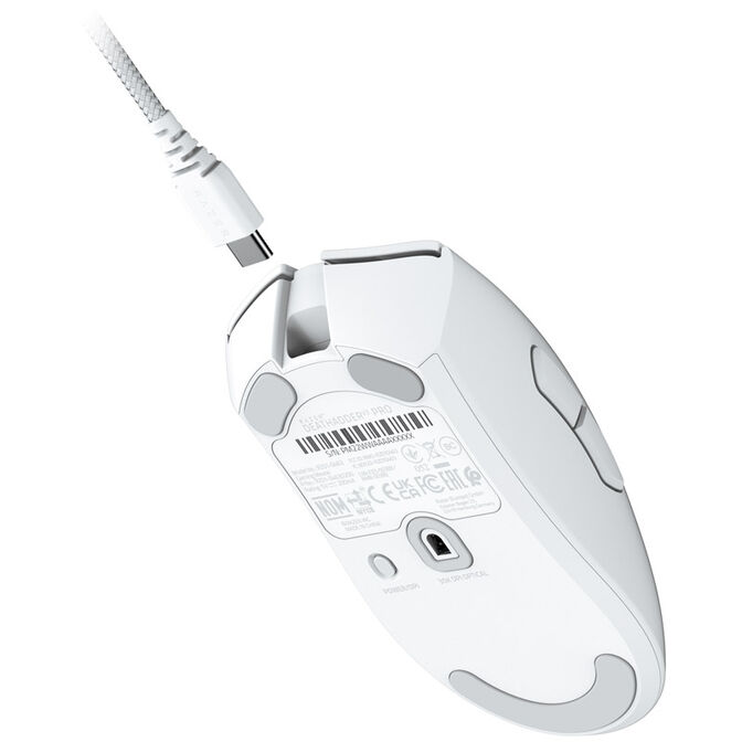 Razer DeathAdder V3 Pro Wireless Gaming Maus - wei&szlig; image number 4