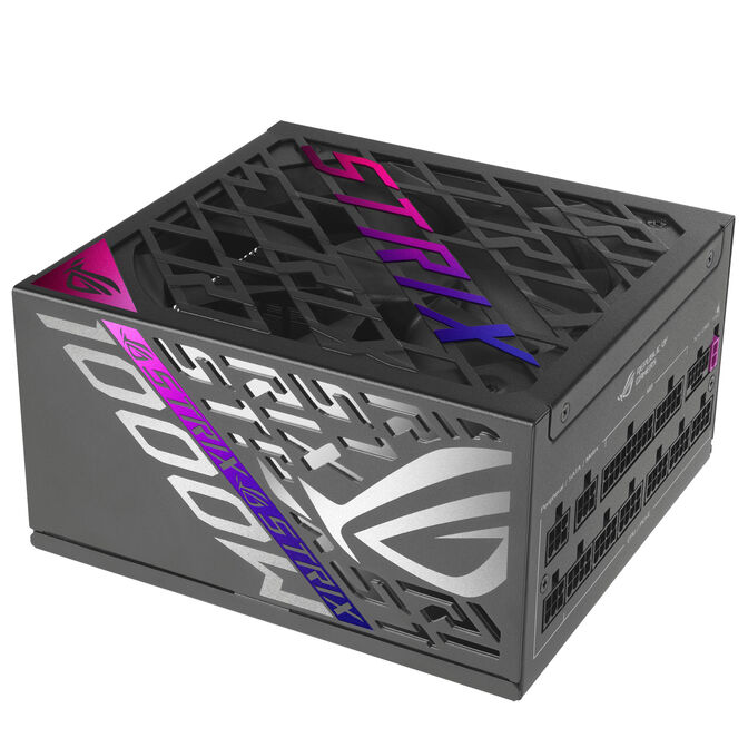 ASUS ROG Strix 1000 Platinum Netzteil, 80 PLUS Platinum, modular, PCIe 5.1 - 1.000 Watt image number 2