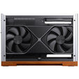 Jonsbo T9 PC-Geh&auml;use, Mini-Geh&auml;use, ITX, PCIe 5.0 Riserkabel - silber image number null