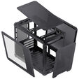Jonsbo C6 MAX PC-Geh&auml;use, Mini-Geh&auml;use, Micro-ATX, Tempered Glass - schwarz image number null