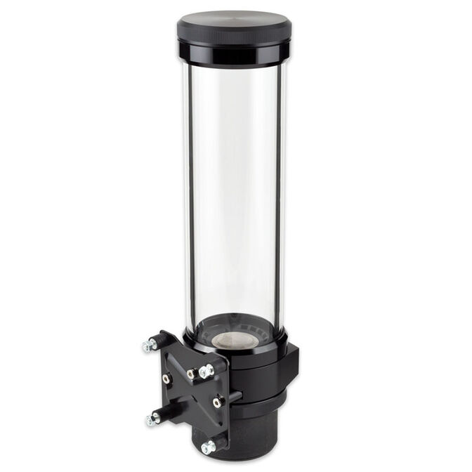 aqua computer ULTITUBE D5 200 reservoir with D5 PWM pump image number 1