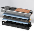 AXAGON CLR-M2FAN K&uuml;hler f&uuml;r M.2 2280 SSD image number null