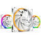 be quiet! Light Wings ARGB PWM Fan, Triple Pack - 140mm, white, High Speed