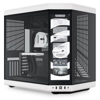 Hyte Y70 Touch PC Case, Mid Tower - Black/White