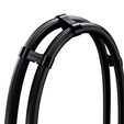 Phanteks Glacier One 360M25 LCD AiO Water Cooling, 6-Inch Display - 360mm, Black image number null
