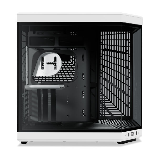 Hyte Y70 PC-Geh&auml;use, Midi Tower, ATX, Tempered Glass - schwarz / wei&szlig; image number 2