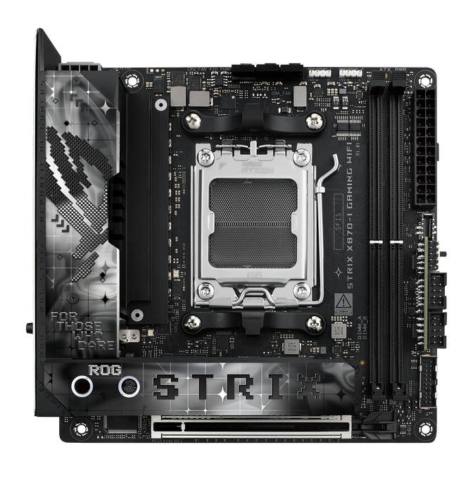 ASUS ROG Strix X870-I Gaming WiFi motherboard, AMD X870, Socket AM5, DDR5 image number 2