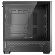 Antec Flux PC Case, Mid Tower, E-ATX, Tempered Glass &ndash; Black image number null