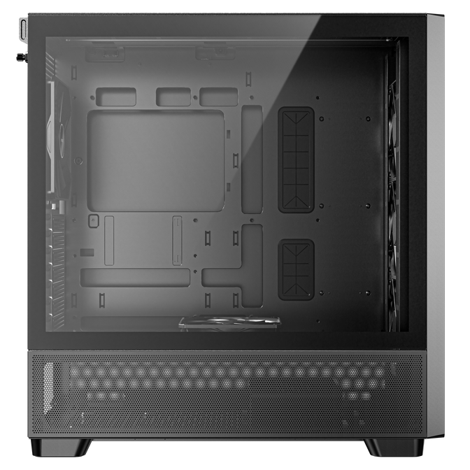 Antec Flux PC Case, Mid Tower, E-ATX, Tempered Glass &ndash; Black image number 10