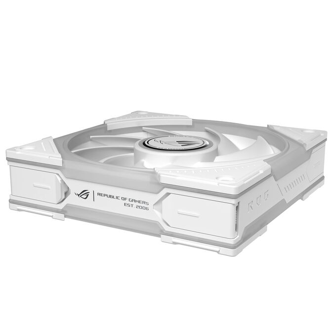 ASUS ROG Eurux GR120 ARGB PWM L&uuml;fter - Reverse Blade, 3er-Pack, wei&szlig; image number 16