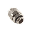 Connection straight G1/4 inch to 13/10mm - silver shiny image number null