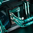 Gaming-PC Crystal Phantom, Intel Core Ultra 9 285K, NVIDIA GeForce RTX 5090 - Custom Wasserk&uuml;hlung image number null