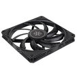 SilverStone SST-AS140B  Air Slimmer 140 PWM L&uuml;fter - schwarz image number null