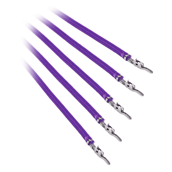 BitFenix Alchemy 2.0 PSU Cable, 5x 40cm - lila image number 0