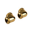 Corsair Hydro X Series XF Hardline Adapter 90 Degree 12mm OD to 12mm OD Hardtube - 2 Pack, gold image number null