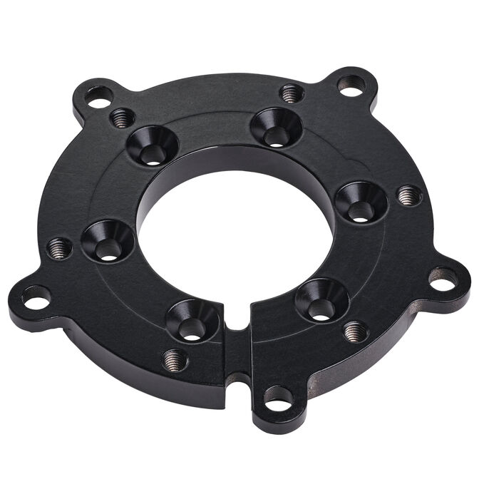 Asetek 3rd Party QR Adapter Plate, Adapter f&uuml;r Quick-Release, 70- und 50,8 mm Lochkreis - schwarz image number 1