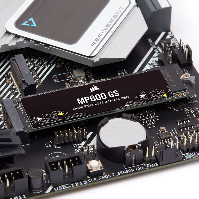 Corsair MP600 GS NVMe SSD, PCIe 4.0 M.2 Typ 2280 - 2 TB image number 7