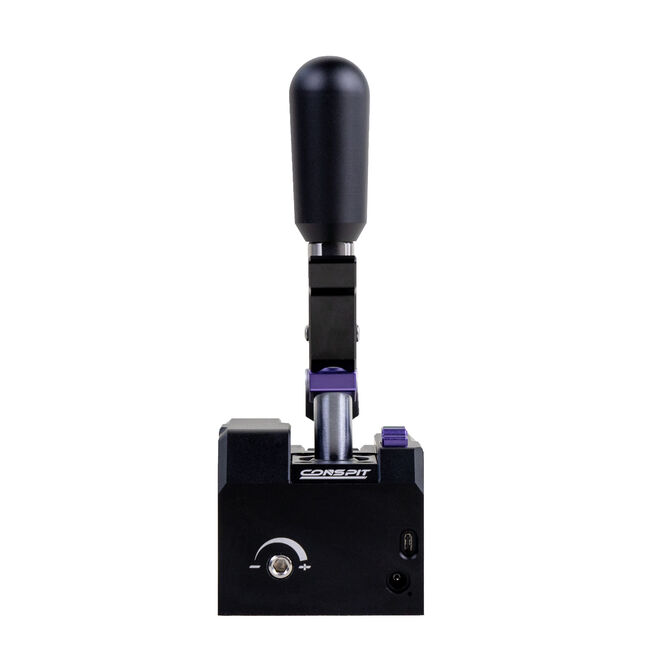 Conspit CHS Shifter, H-pattern and sequential, metal construction, SimHub - black image number 3