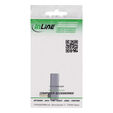 InLine&reg; USB4 Adapter - USB-C Stecker/Buchse oben/unten gewinkelt, Aluminium, grau image number null