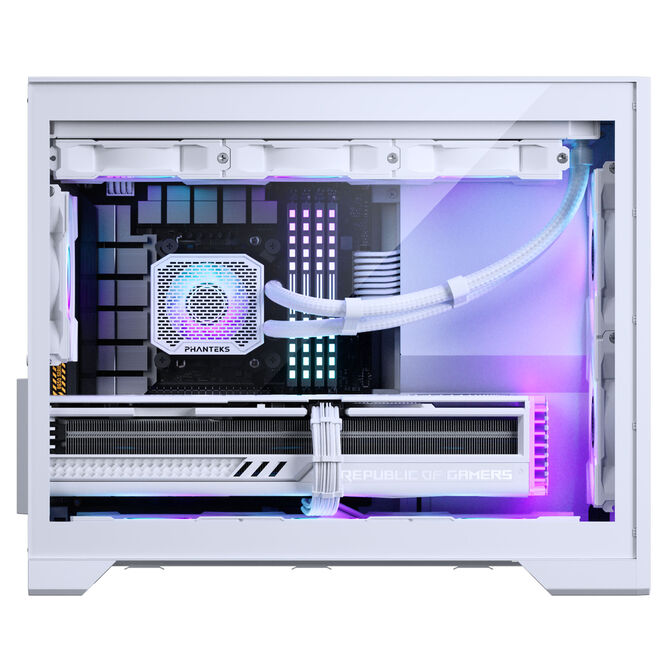 Phanteks XT M3 PC-Geh&auml;use, Mini-Geh&auml;use + D30 PWM Regular Airflow D-RGB L&uuml;fter, 3er Pack, wei&szlig; image number 8