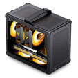 Jonsbo C6 MAX PC-Geh&auml;use, Mini-Geh&auml;use, Micro-ATX, Tempered Glass - schwarz image number null
